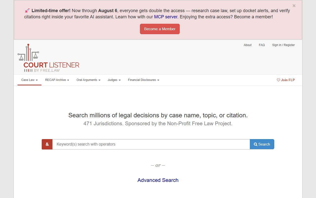 Henry County court dockets CourtListener docket research