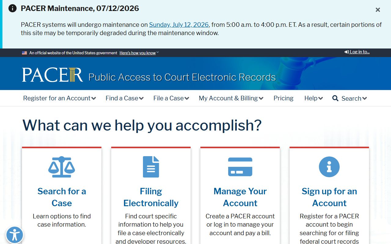 Henry County Superior Court federal PACER record distinction