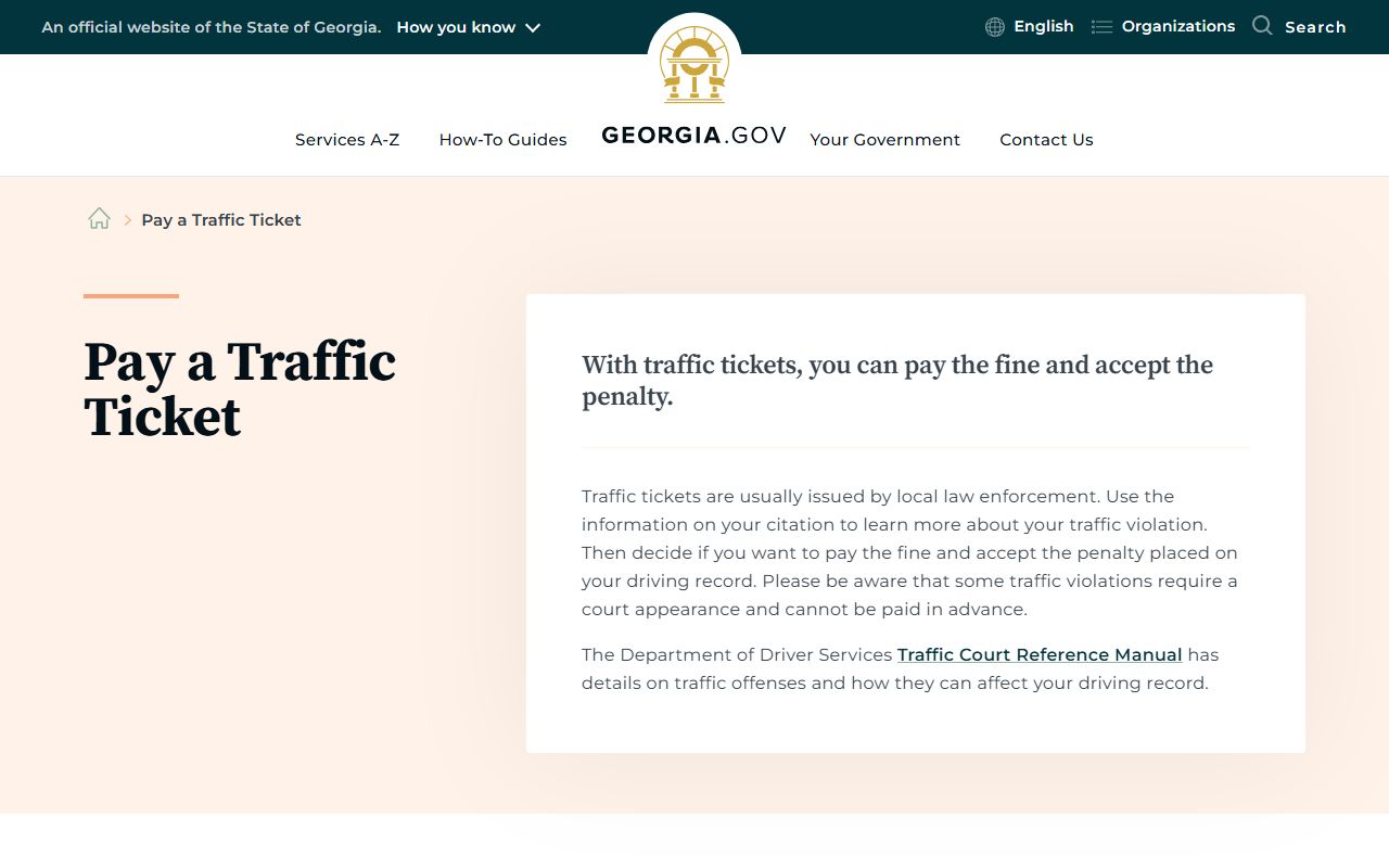 Henry County traffic court records Georgia traffic ticket payment guide