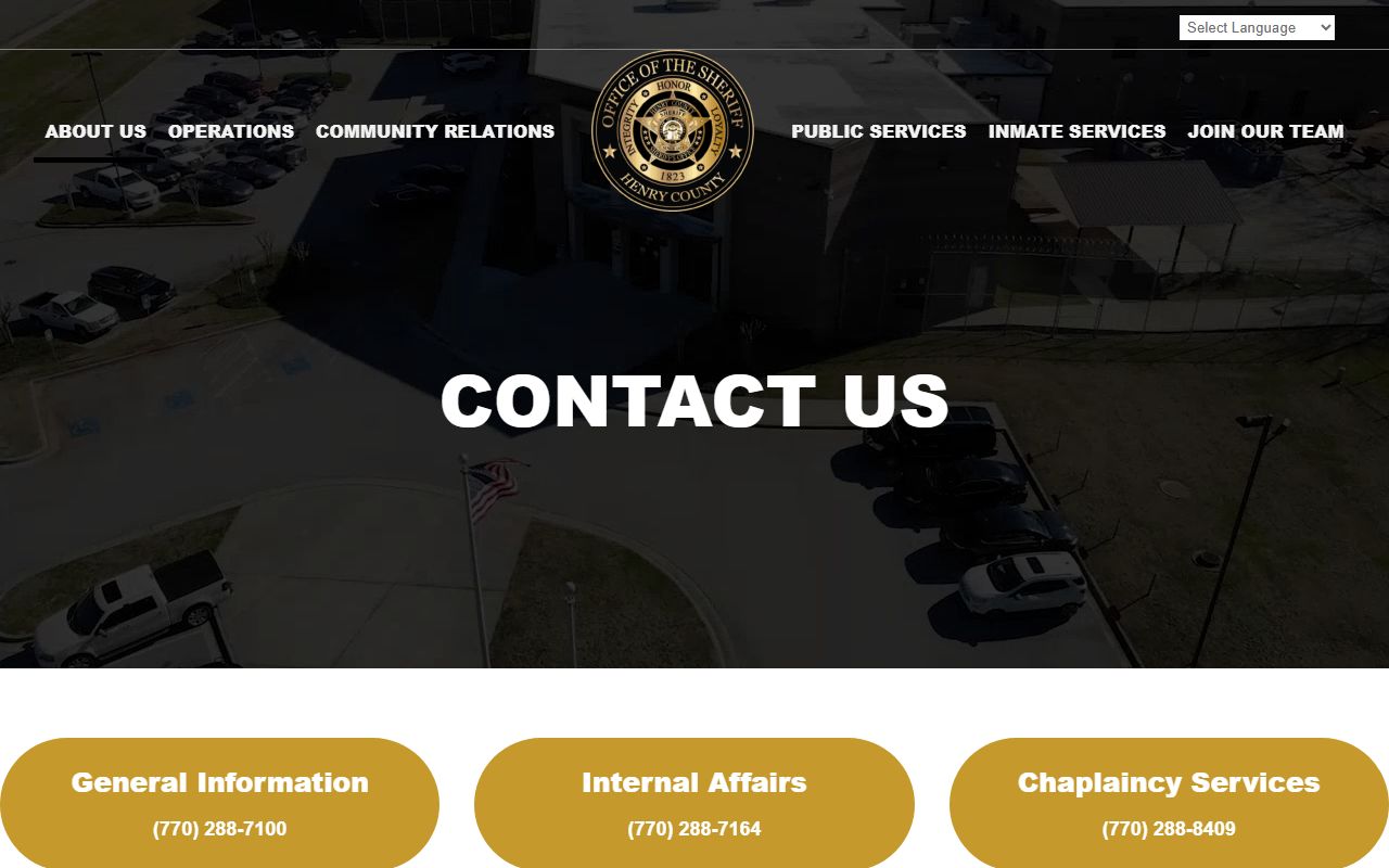 Henry County warrant search sheriff contact list